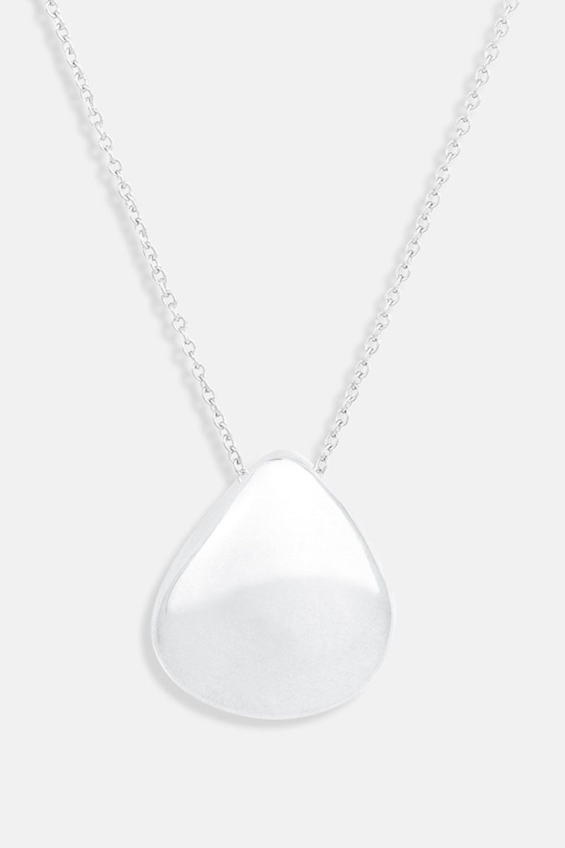 Achlys Silver Droplet Pendant Necklace Mamour Paris jewellery