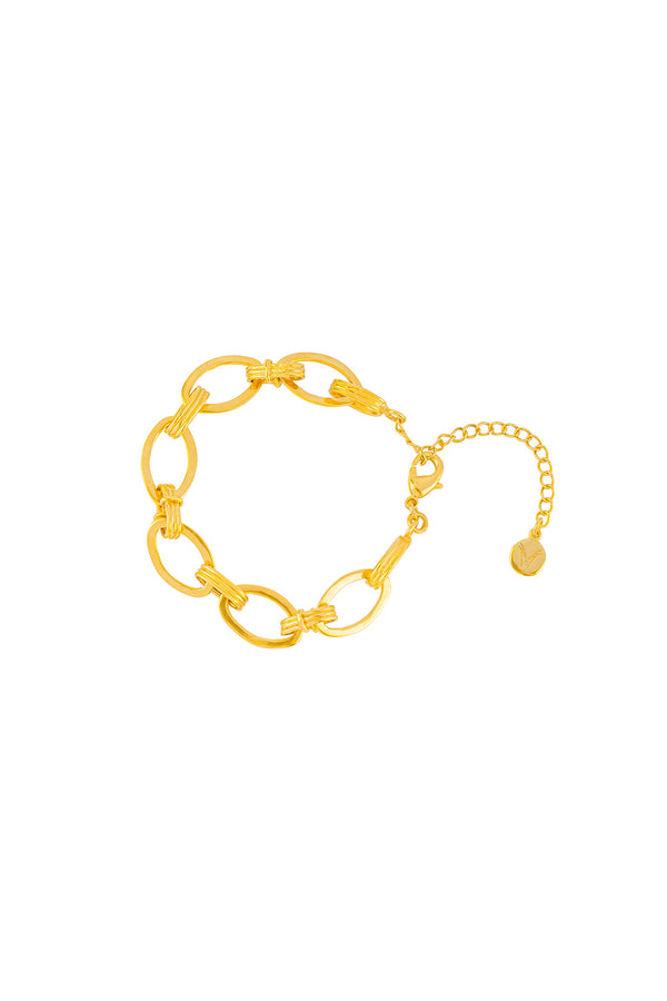 TWELVE MAGAZINE Mamour Paris Osiris Illusion Gold Bracelet 