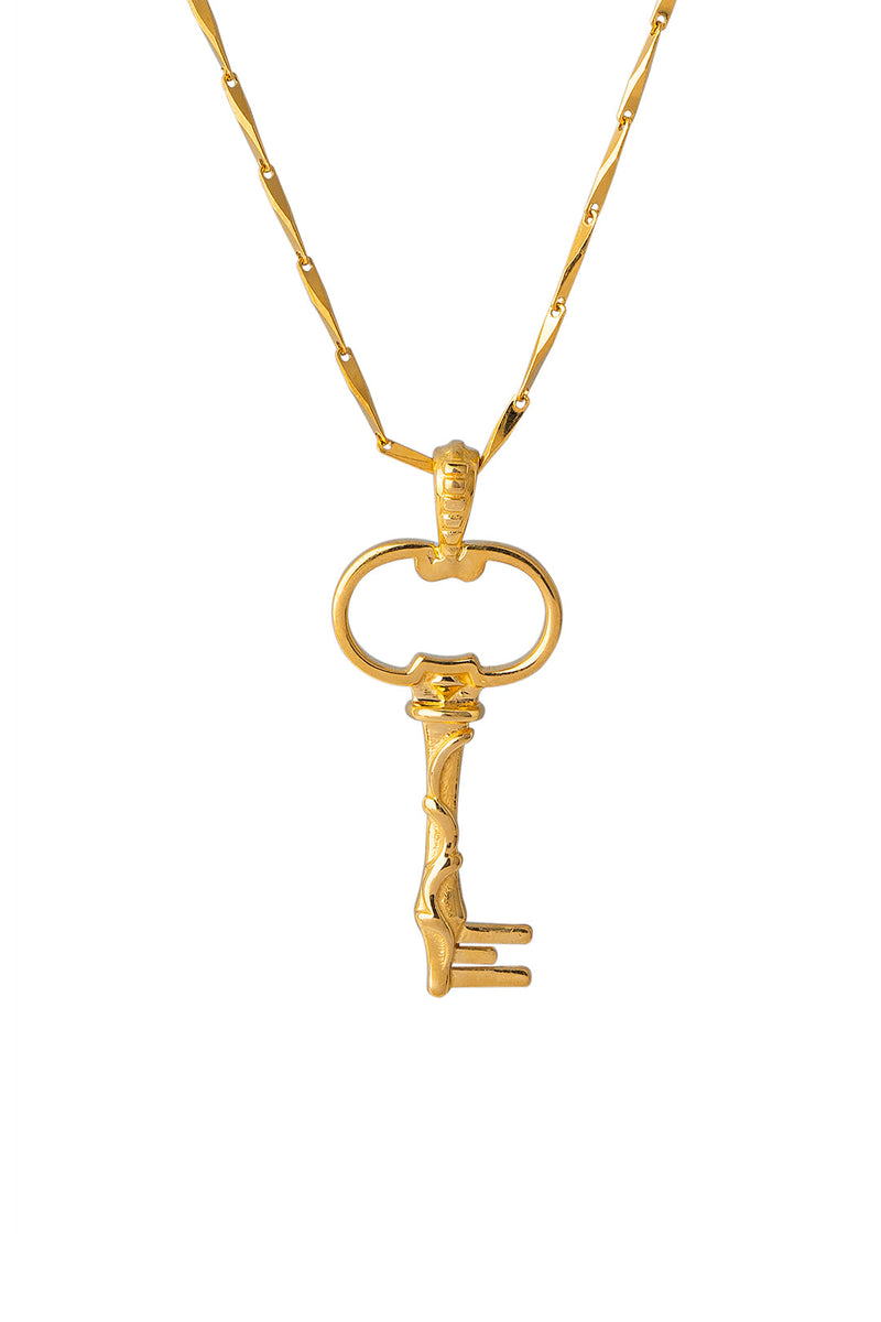 JOURNAL DU TEXTILE FRANCE Mamour Paris Sorceress's Key Necklace 