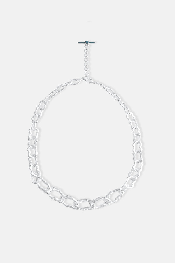 Le Futur Link Silver Talisman Necklace Necklace Mamour Paris 